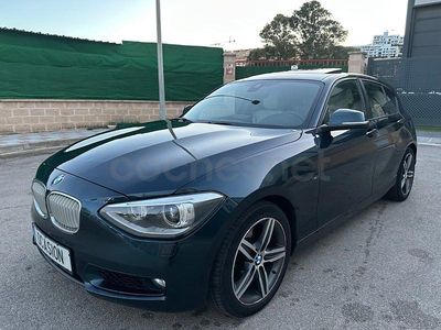 Usado BMW 120 Sport Line 184 CV (135 kW) 2012 Azul Utilitario