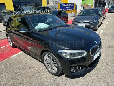 Usado BMW 116 116 CV (85 kW) 2016 Negro Utilitario