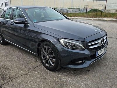 Usado Mercedes C220 170 CV (125 kW) 2014 Gris / plata Berlina