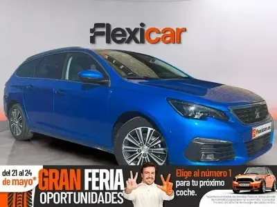 Brugt Peugeot 308 SW Allure 130 HK (95 kW) 2020 Blå Stationcar