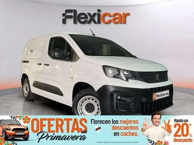 Usado Peugeot Partner 102 CV (75 kW) 2021 Blanco Monovolumen