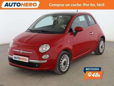 Rojo Usado 2014 Fiat 500 Lounge Utilitario | 7399 € (Precio justo)