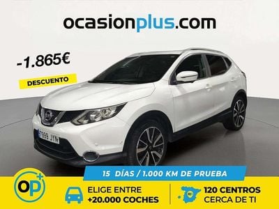 Usado Nissan Qashqai Tekna 130 CV (95 kW) 2017 Blanco SUV