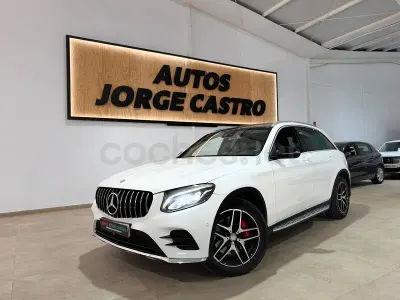 Usado Mercedes GLC250 204 CV (150 kW) 2017 Blanco SUV