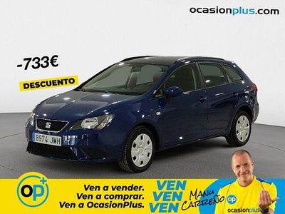 Usado Seat Ibiza ST Reference 90 CV (66 kW) 2016 Azul Familiar