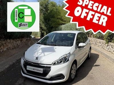 Usado Peugeot 208 Active 75 CV (55 kW) 2018 Blanco Utilitario