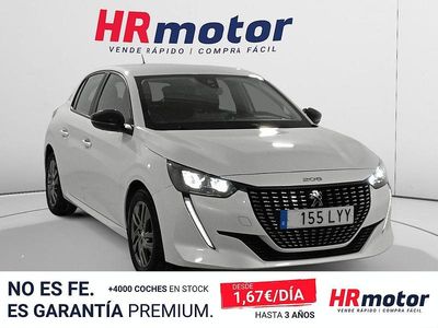 Usado Peugeot 208 Active 101 CV (74 kW) 2022 Blanco Utilitario