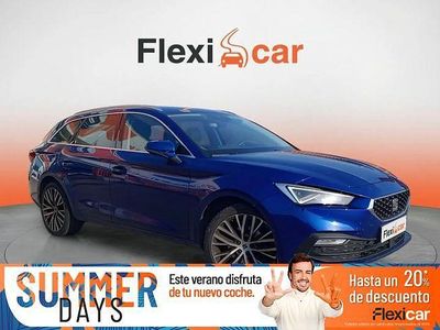 Usado Seat Leon 150 CV (110 kW) 2020 Azul Familiar