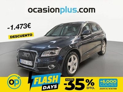 Usado Audi Q5 S-Line 150 CV (110 kW) 2017 Azul SUV