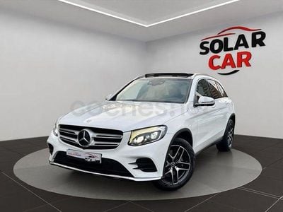 Usado Mercedes GLC220 170 CV (125 kW) 2017 Blanco SUV
