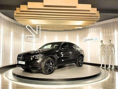 Usado Mercedes GLC220 194 CV (142 kW) 2021 Gris Coupe