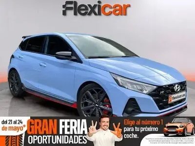 Begagnad Hyundai i20 204 HK (150 kW) 2022 Blå Halvkombi