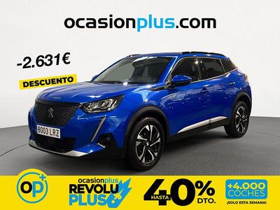 Usado Peugeot 2008 Allure 130 CV (95 kW) 2021 Azul SUV