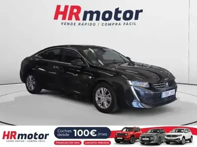 Usado Peugeot 508 Active 130 CV (95 kW) 2020 Negro Berlina