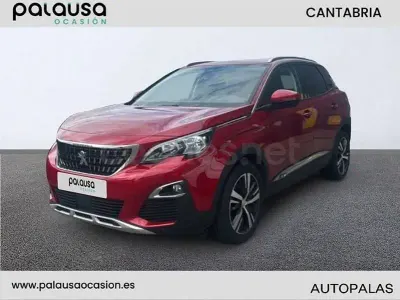 Usado Peugeot 3008 Allure 120 CV (88 kW) 2017 Rojo SUV