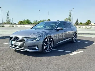 Usado Audi A6 Design 163 CV (119 kW) 2019 Gris / plata Familiar