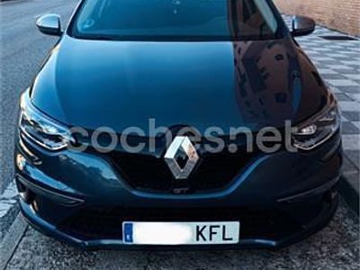 Azul Usado 2017 Renault Mégane GrandTour GT Familiar | 17.900 € (Un poco caro)