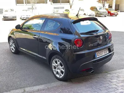 Usado Alfa Romeo MiTo Progression 95 CV (69 kW) 2009 Negro Utilitario