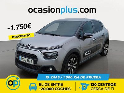 Gris / plata Usado 2024 Citroën C3 PureTech Berlina | 13.090 € (Precio justo)