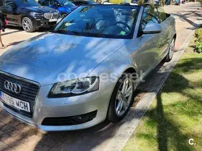 Usado Audi A3 Cabriolet Ambition 160 CV (117 kW) 2008 Gris / plata Descapotable
