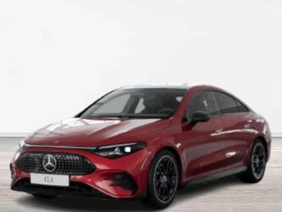 Rojo Nuevo 2025 Mercedes CLA 250+ Berlina | 56.100 € (Un poco caro)