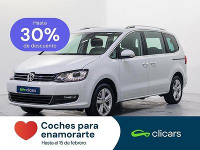 Usado VW Sharan Advance 184 CV (135 kW) 2017 Blanco Monovolumen