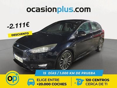 Usado Ford Focus ST-Line 125 CV (91 kW) 2016 Negro