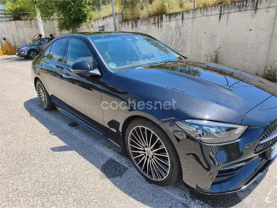 Usado Mercedes C220 200 CV (147 kW) 2023 Negro Berlina