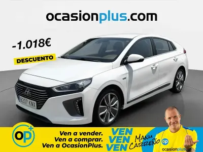 Usado Hyundai Ioniq 141 CV (103 kW) 2018 Blanco Utilitario