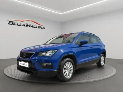 Usado Seat Ateca Style 115 HP (84 kW) 2019 Azul SUV