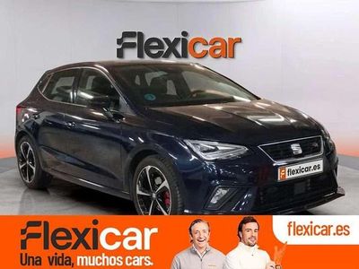 Usado Seat Ibiza FR 105 CV (77 kW) 2022 Negro Utilitario