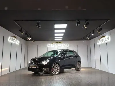 Usado Seat Ibiza FR 105 CV (77 kW) 2015 Negro Berlina