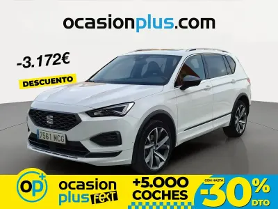 Usado Seat Tarraco FR 150 CV (110 kW) 2022 Blanco SUV