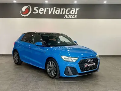 Usado Audi A1 Sportback Premium 116 CV (85 kW) 2019 Azul Utilitario