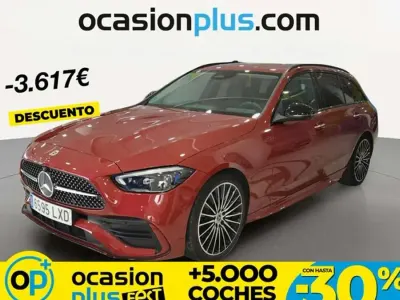 Używany Mercedes C220 200 KM (147 kW) 2022 Czerwony Kombi