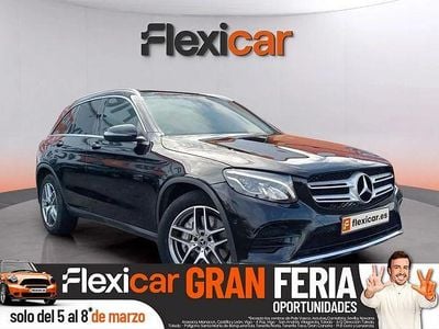Usado Mercedes GLC220 170 CV (125 kW) 2018 Negro SUV