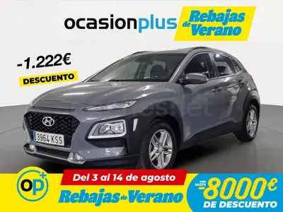 Usado Hyundai Kona 120 CV (88 kW) 2019 Gris / plata SUV