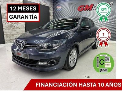 Usado Renault Mégane LIMITED 110 CV (80 kW) 2015 Gris / plata Berlina