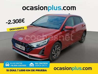 Rojo Usado 2024 Hyundai i20 Berlina | 19.450 € (Precio justo)
