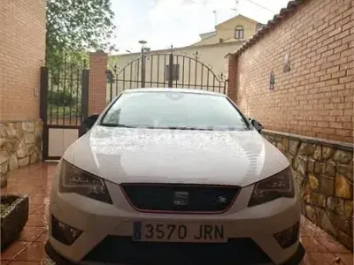 Usado Seat Leon FR 180 CV (132 kW) 2016 Blanco Berlina