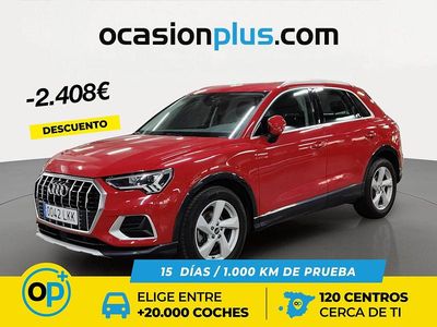 Käytetty Audi Q3 Advanced Plus 150 HP (110 kW) 2020 Punainen Katumaasturi