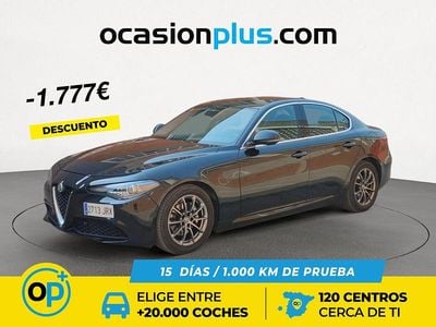 Negro Usado 2016 Alfa Romeo Giulia Berlina | 17.213 € (Un poco caro)