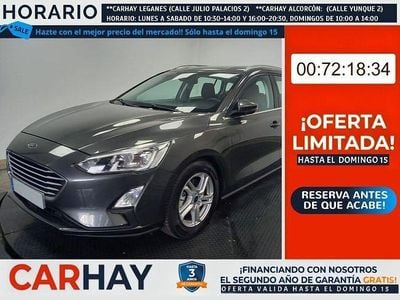 Usado Ford Focus Trend 125 CV (91 kW) 2019 Gris Familiar