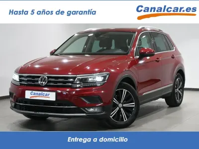 Usado VW Tiguan Sportline 150 CV (110 kW) 2019 Rojo SUV