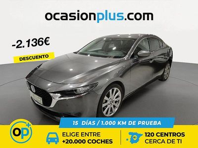 Gris Usado 2019 Mazda 3 | 23.500 € (Precio justo)