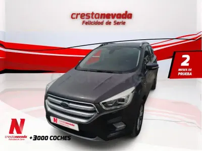 Usado Ford Kuga Titanium 120 CV (88 kW) 2017 Negro SUV