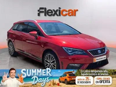 Usado Seat Leon FR 150 CV (110 kW) 2018 Rojo Familiar