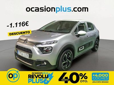 Usado Citroën C3 Feel 83 CV (61 kW) 2022 Gris Utilitario
