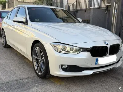 Usado BMW 320 Efficient Dynamics 163 CV (119 kW) 2014 Blanco Berlina