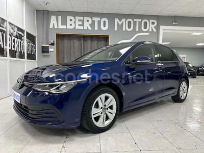 Azul Usado 2020 VW Golf Life Berlina | 18.500 € (Precio justo)